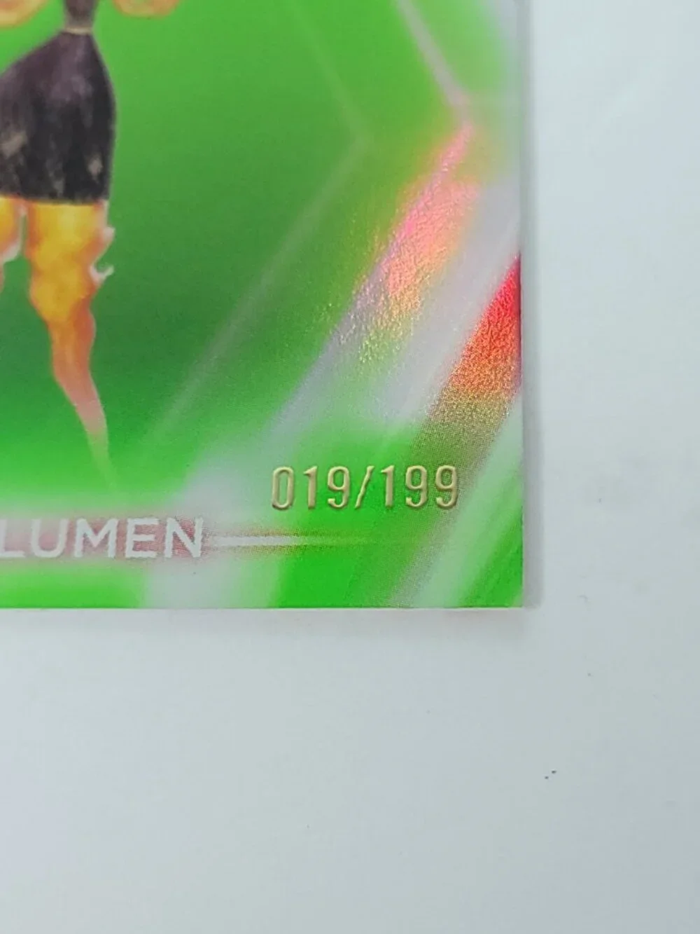 Ember Lumen Topps 2026 Disney Neon Holo Parallel Refractor Limited 019/199 - Picture 2 of 4